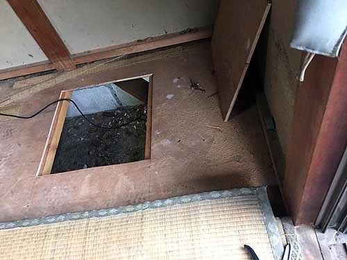 階下の漏水修理から外部水栓設置工事｜宇都宮市N様邸 (2017.03.27)
