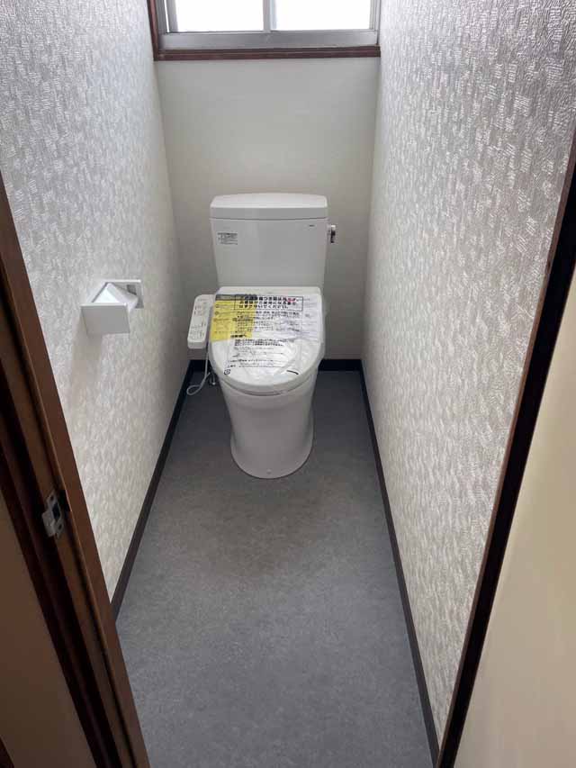 汽車便器トイレから水洗トイレにリフォーム工事｜那須塩原市F様邸(2023.02.13)